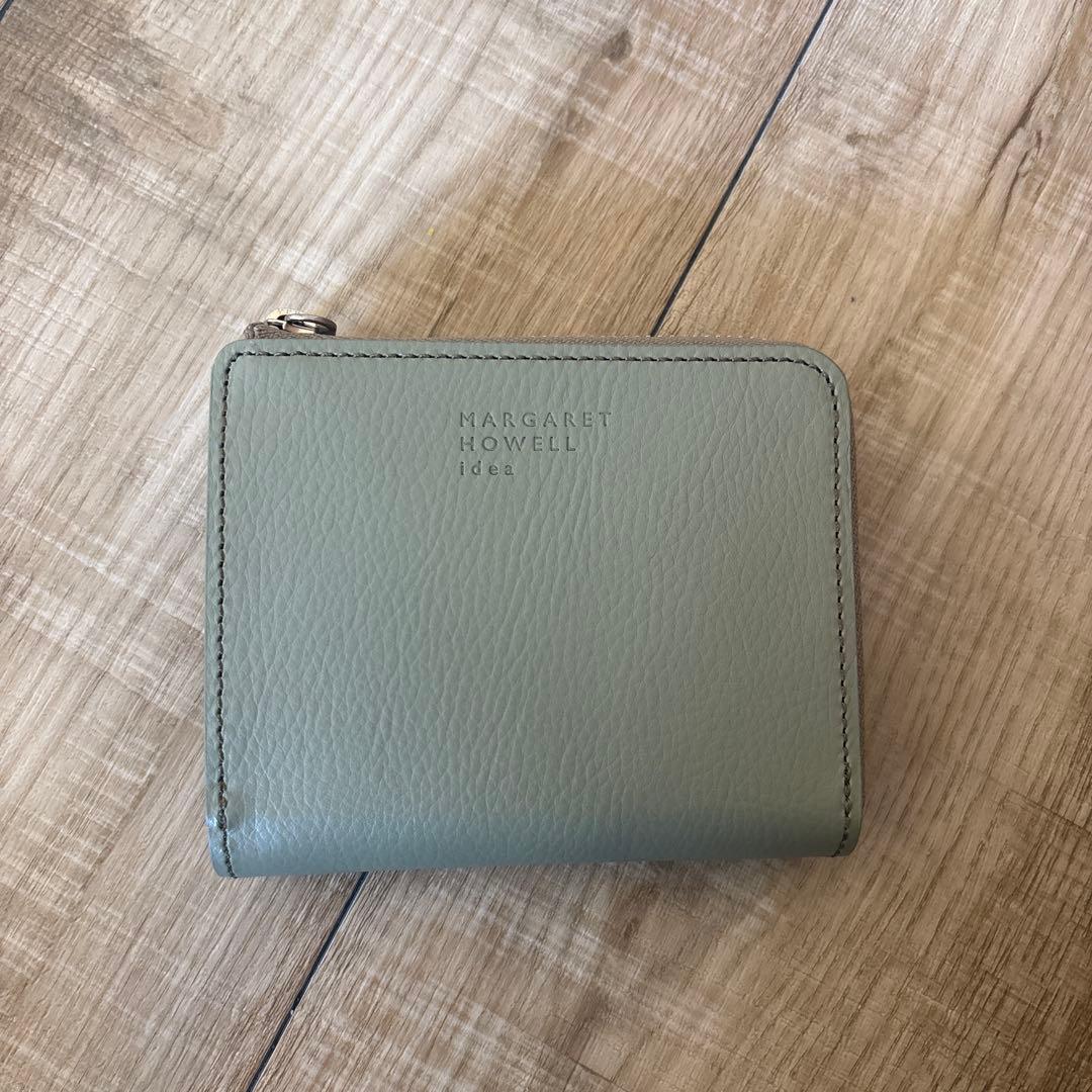 MARGARET HOWELL 二つ折り財布 グレー
