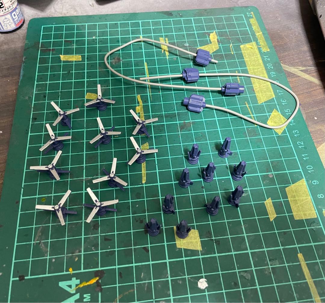 hg サイコガンダム mk-Ⅱ 全塗装　完成品　サイコガンダムmk2 ラスト
