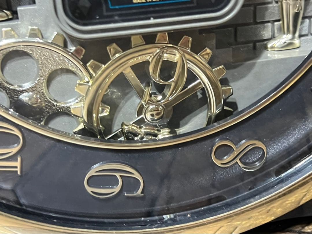 スモールワールド からくり時計 リズム時計 昭和レトロ 当時物 インテリア