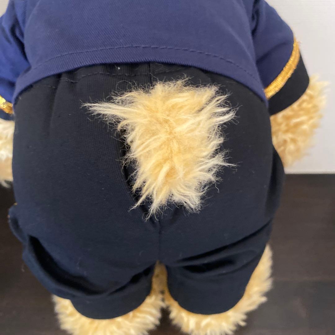 【レア】グランビアホテル　制服着用　アンティーク　テディベア　クマ　ぬいぐるみ