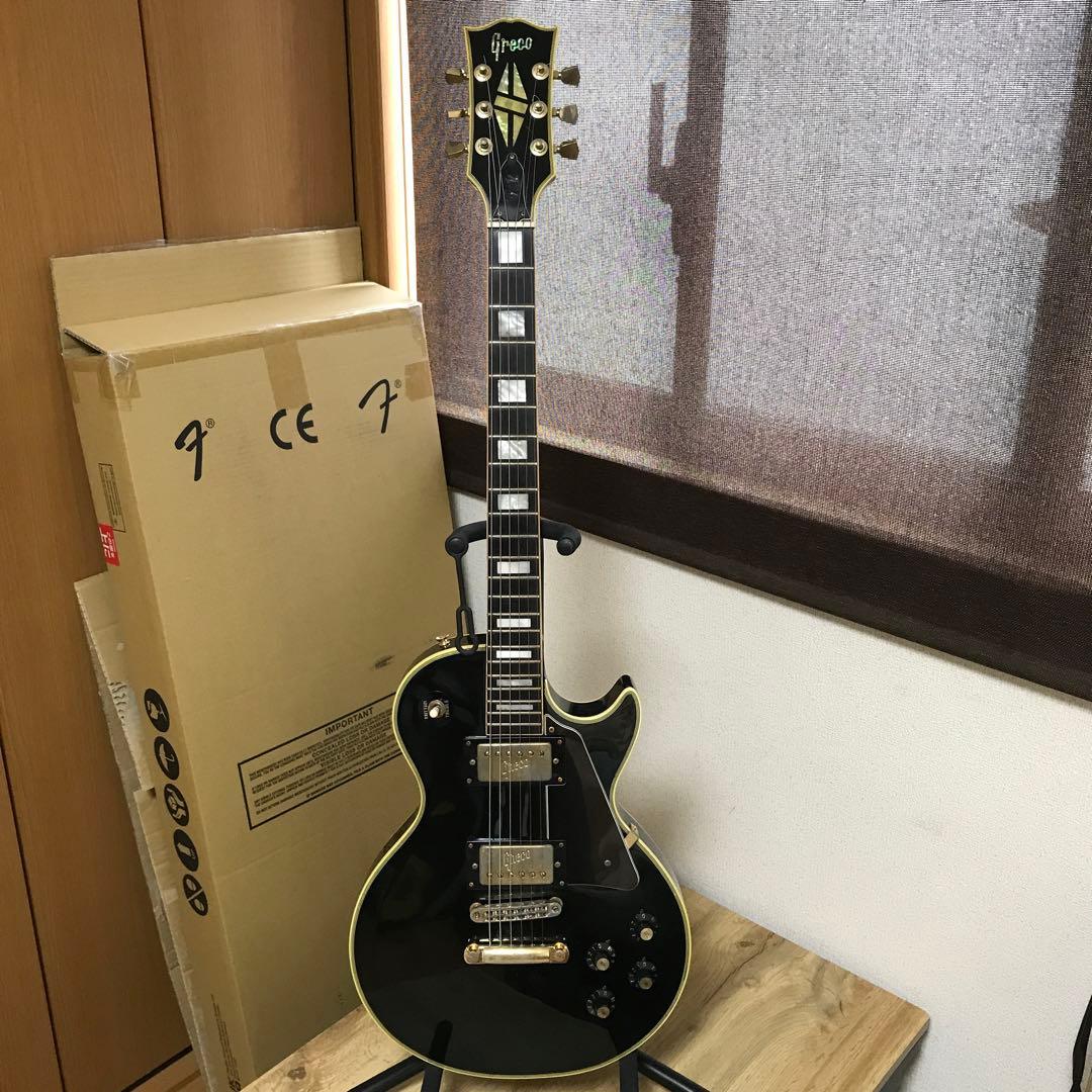 ジャパンビンテージ グレコ グネコ レスポール ハードケース付 音出OK 中古品