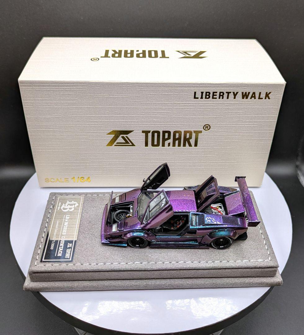 1/64 TOPART LBWK ランボールギーニ カウンタック