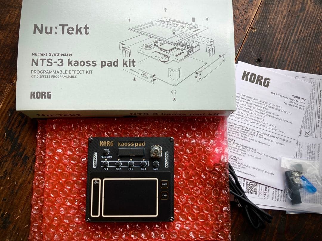 KORG NTS-3 kaoss pad kit 組み立て済 カオスパッド