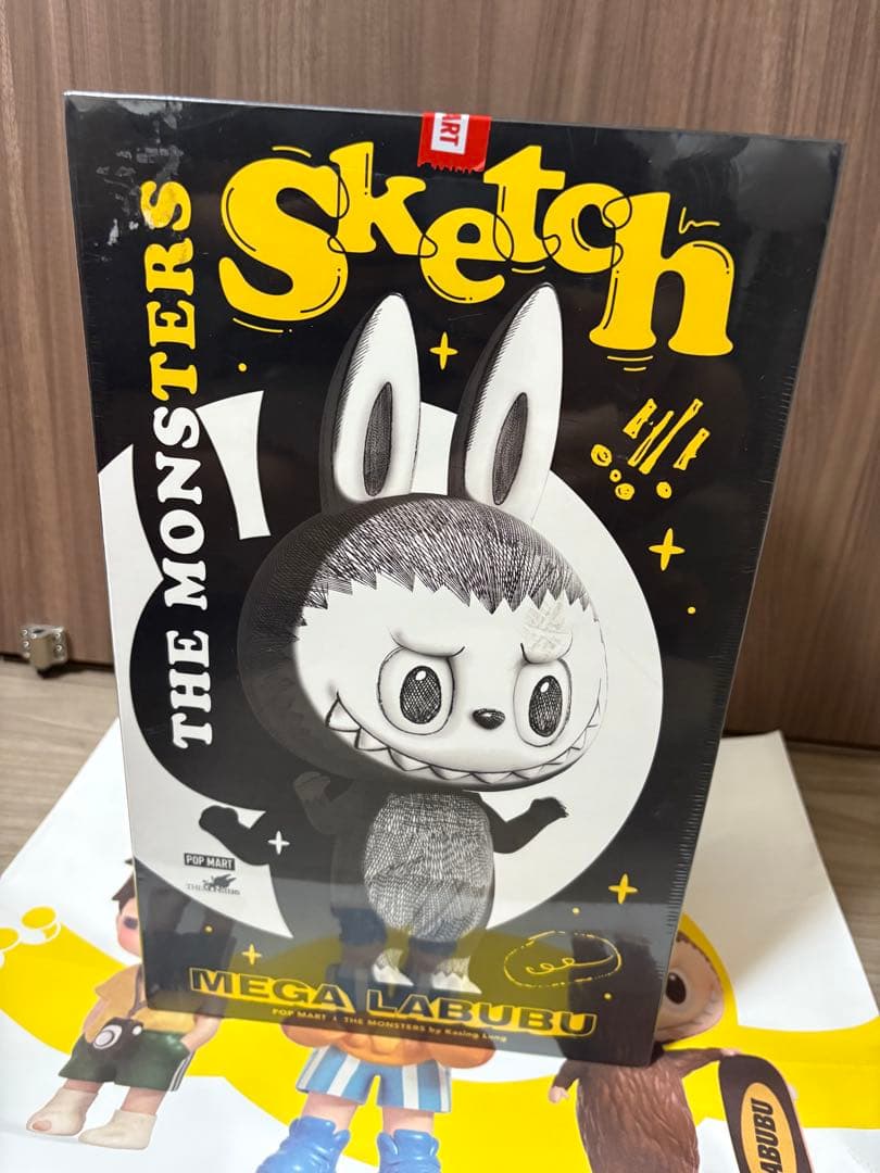 ラブブMEGA LABUBU THE MONSTERS Sketch 400%