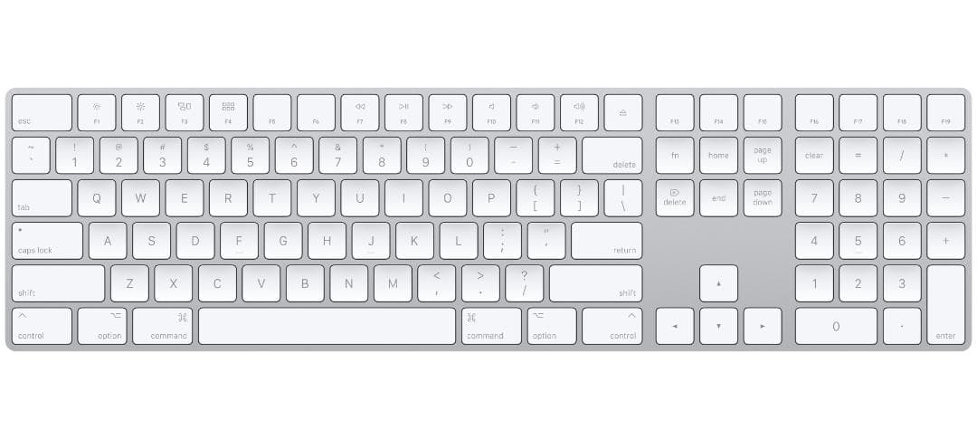 Mac APPLE キーボード A1843 純正良品 Bluetooth対応