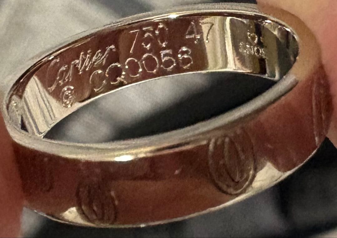 カルティエ ハッピーバースデー リング　47号