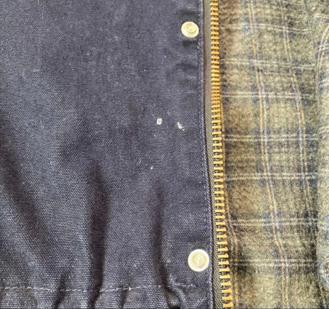 古着　Carhartt ネイビー ジャケット C52MDT