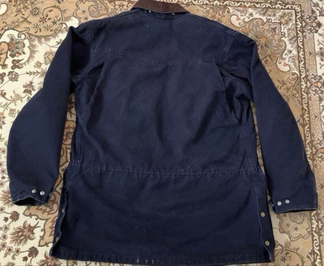 古着　Carhartt ネイビー ジャケット C52MDT