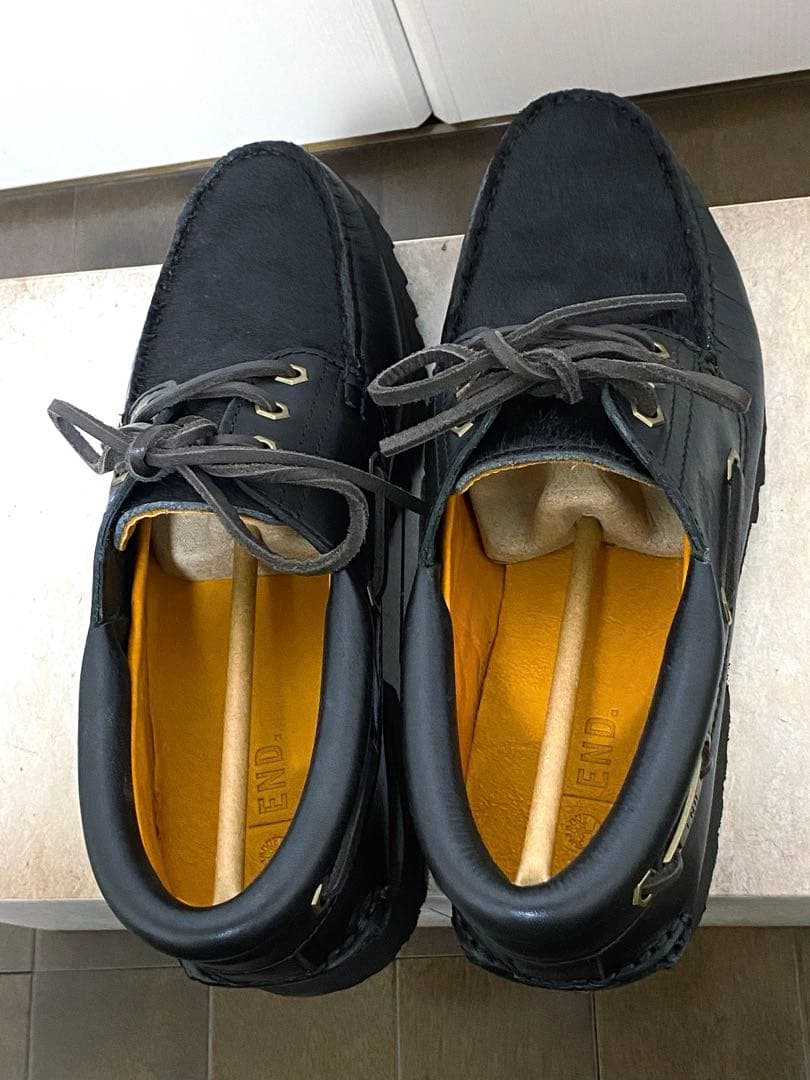 靴 END. TIMBERLAND AUTHENTIC 3 EYE LUG SHOE