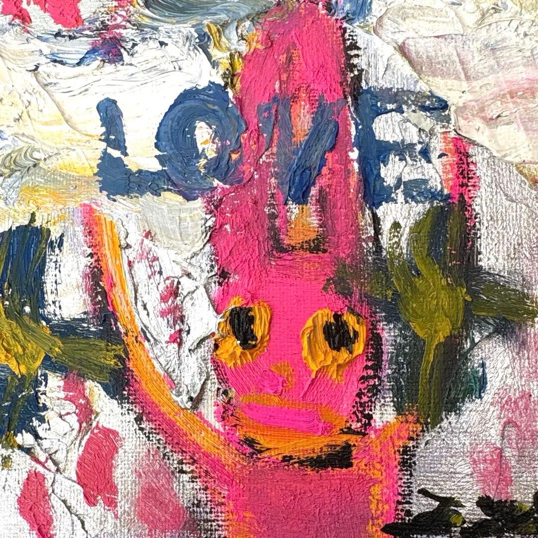 【原画】田中拓馬Takuma Tanaka art 油彩『銀の空の下』　1点物