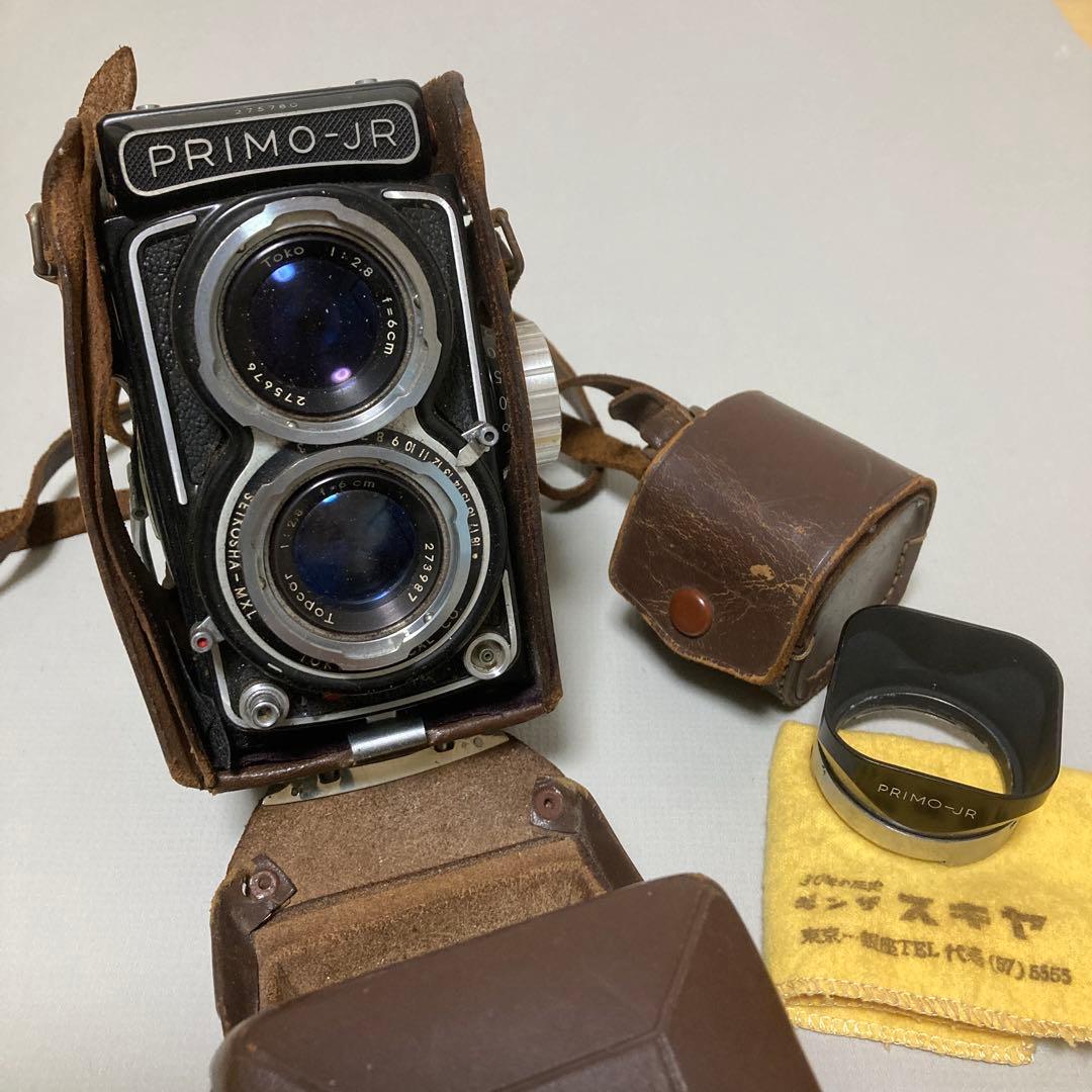 お値下げ！東京光学 PRIMO-JR 二眼レフカメラ ケース付