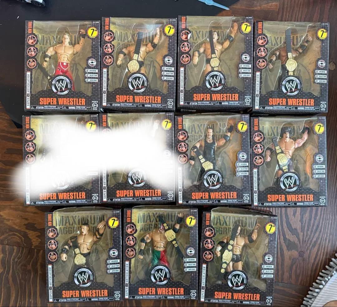 WWE スーパーレスラー 7インチ フィギュアセット