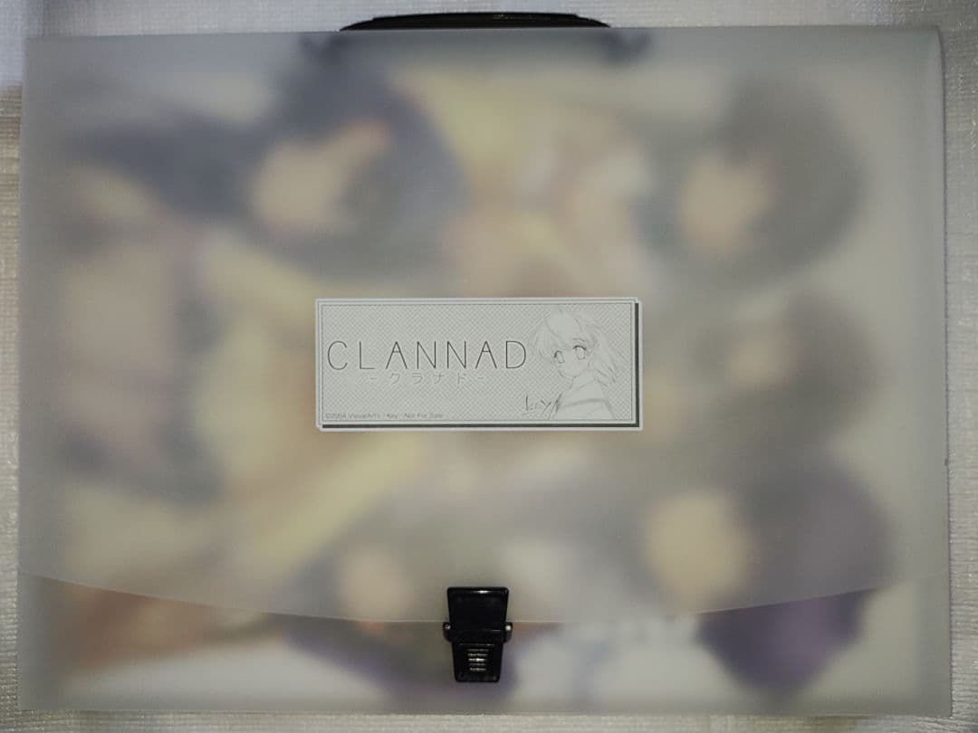 Key CLANNAD クラナド メッセ 限定 原画 イラスト集 ケース付 樋上