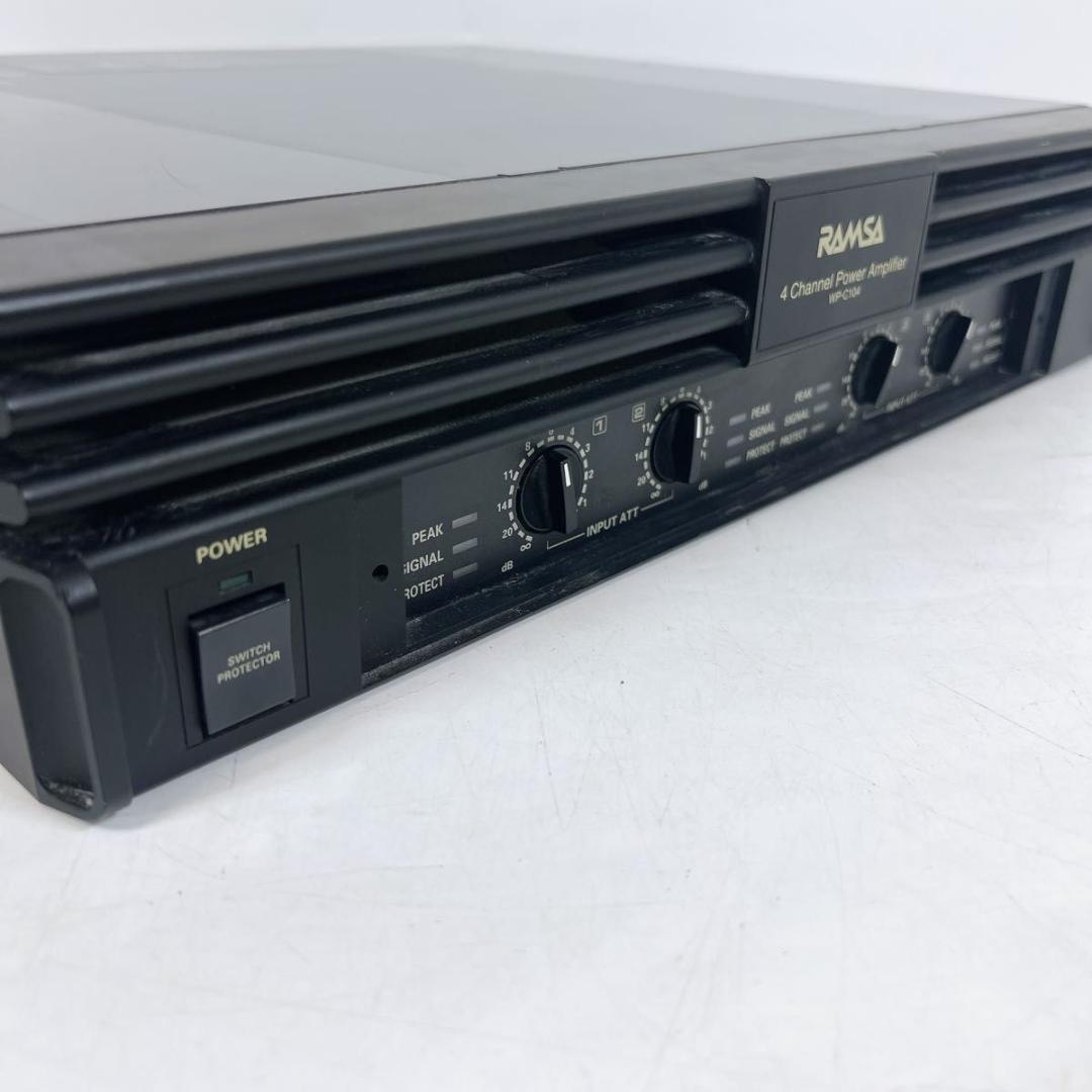 RAMSA ラムサ WP-C104 パワーアンプ パナソニック 4チャンネル