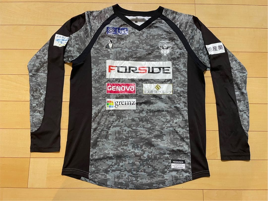 横浜FC プラシャツ上下　　soccer junky Lサイズ