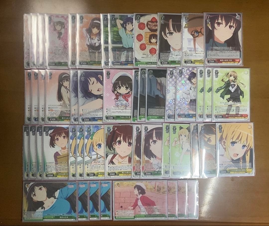 ヴァイスシュヴァルツ　冴えカノ　デッキ　デッキパーツ