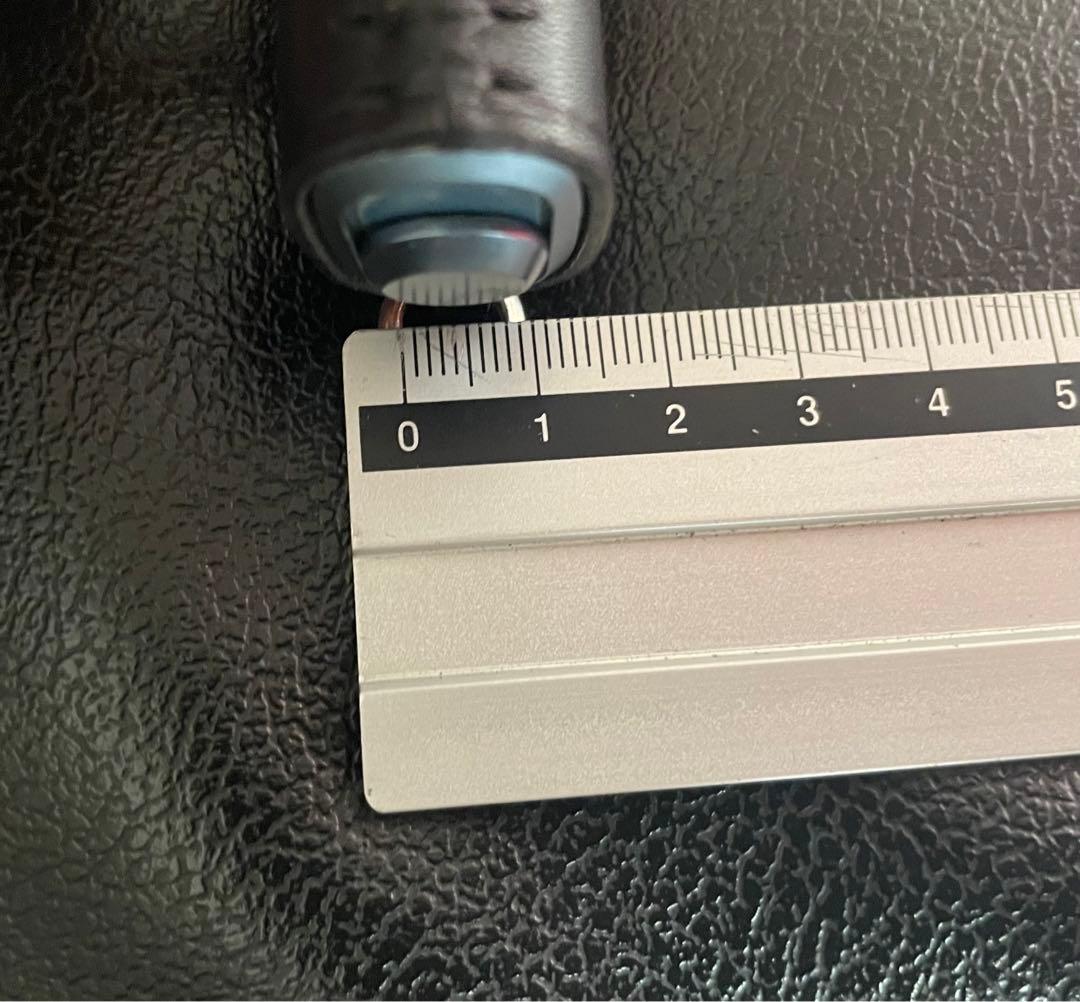 吊り下げリング付き　iQOSイルマワン　silver925 レザーケース　黒