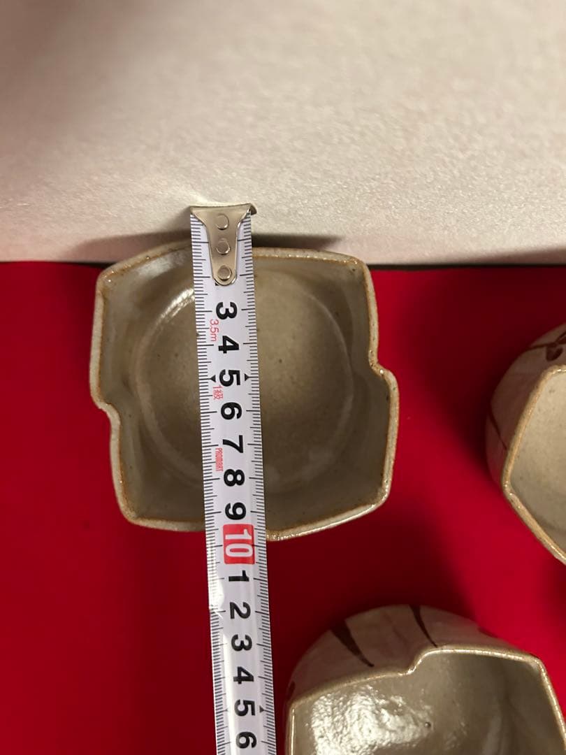 13代太郎右衛門作　絵唐津　五客