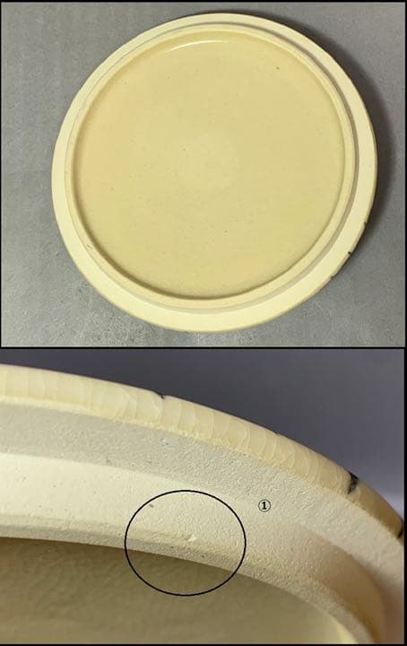 茶道具　竹の絵水指　矢口永寿