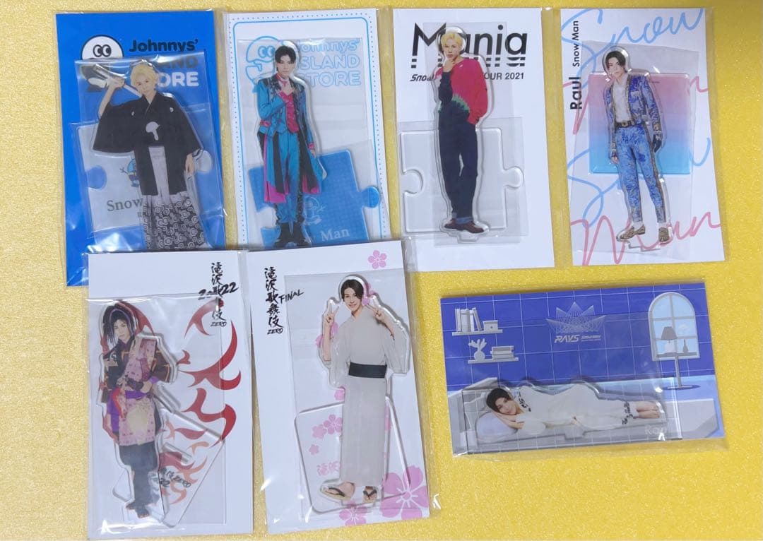 Man ラウール アクリルスタンド 第2弾～第4弾 滝沢歌舞伎 アクスタ