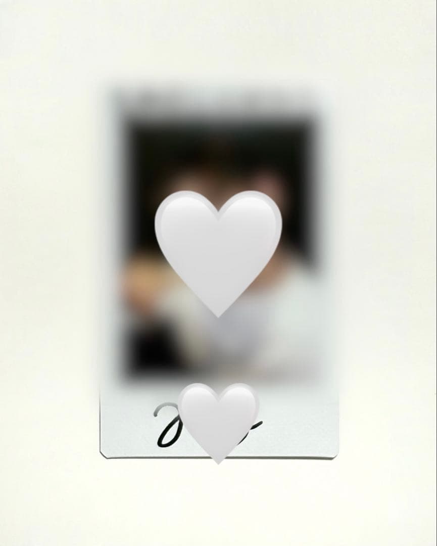 idntt ヒジュ 直筆サイン入り チェキ ポラロイド