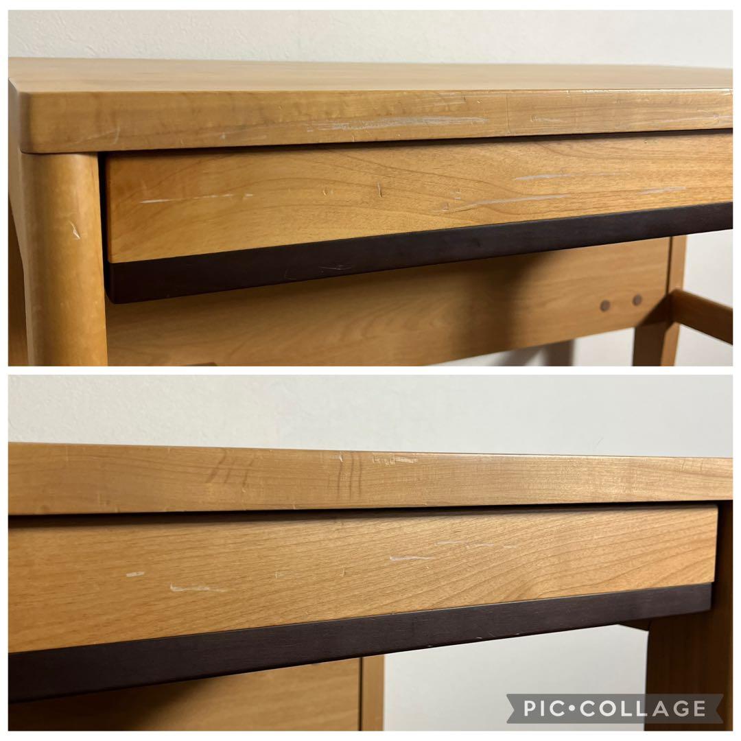 KOIZUMIコイズミ◾️コンセント付きデスク KWD-131 机 パソコン 木製