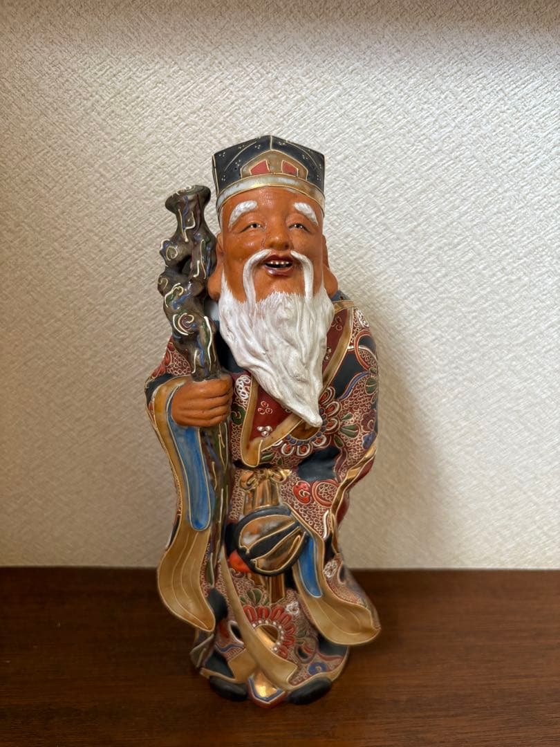 老人像　置物