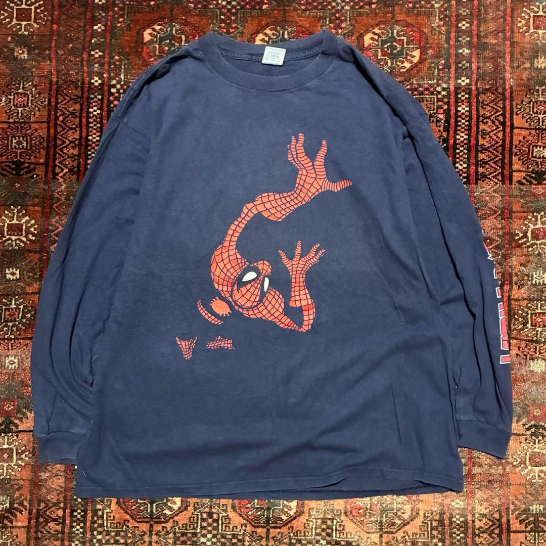 P*O様 90S DELTA spider man スパイダーマン Tシャツ X