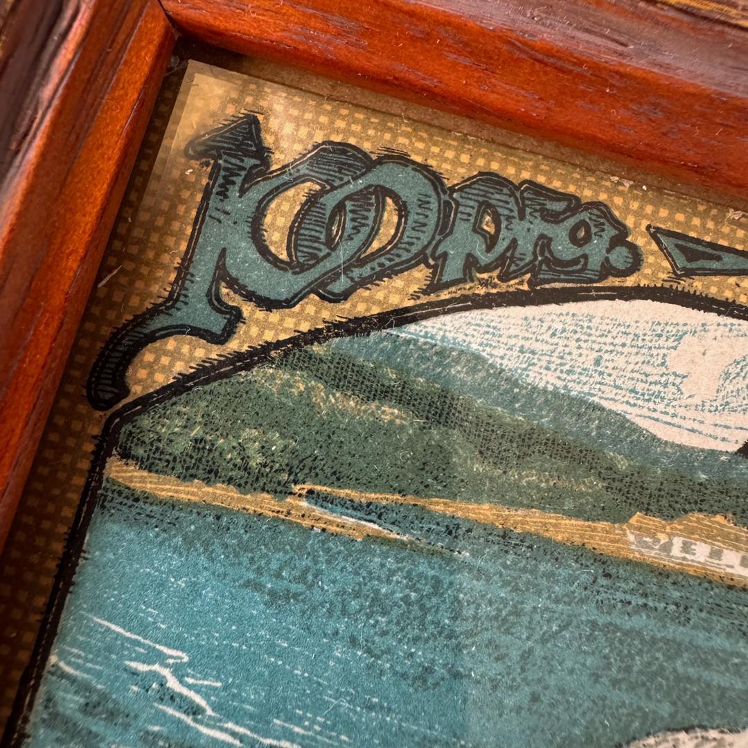 本物保証 ノートゲルト ユーティン＝ラント額装セット ドイツ