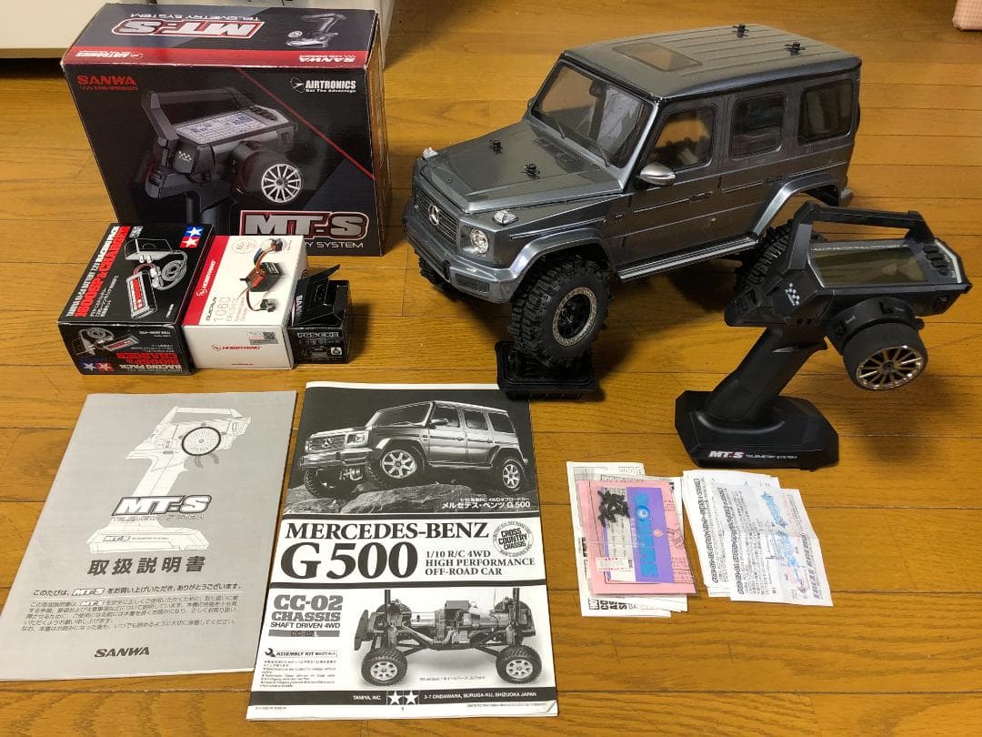 タミヤ CC-02 メルセデス・ベンツ G500 カスタム フルセット