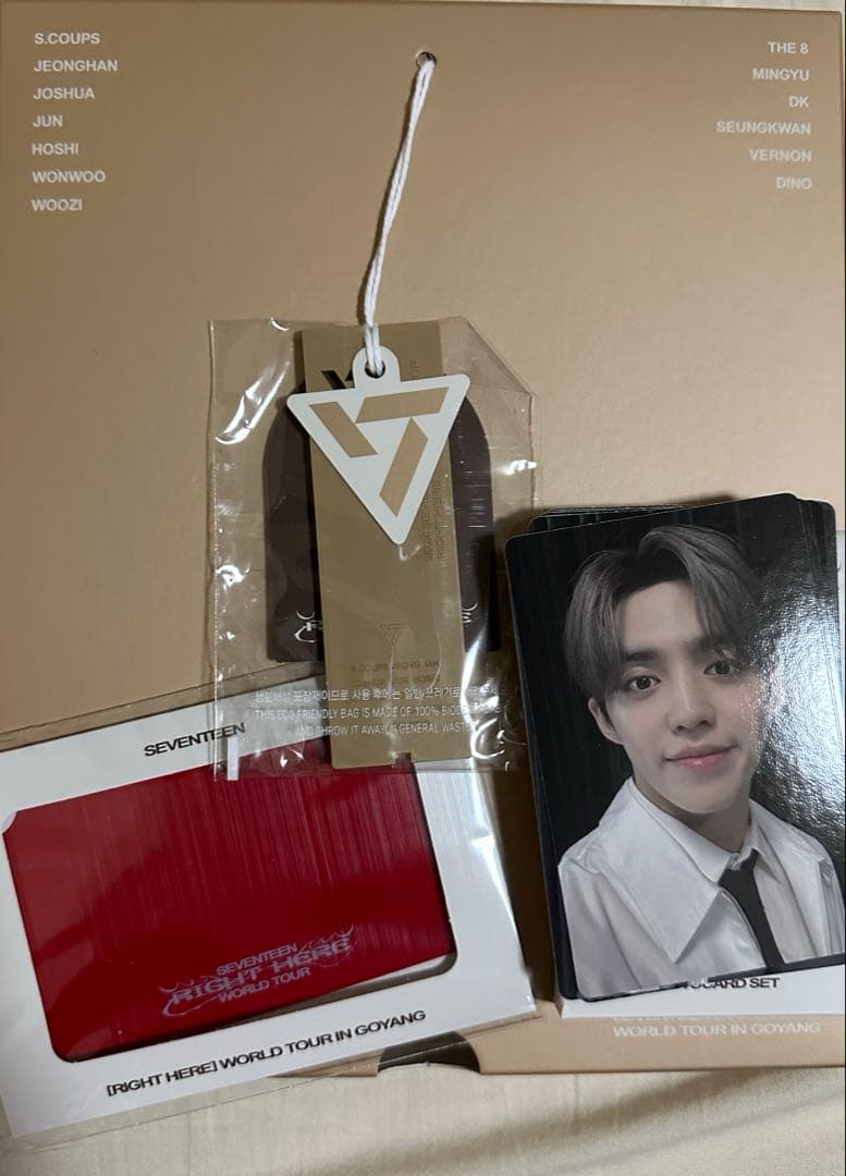 SEVENTEEN RIGHT HERE デジコ 未使用　トレカ抜けなし