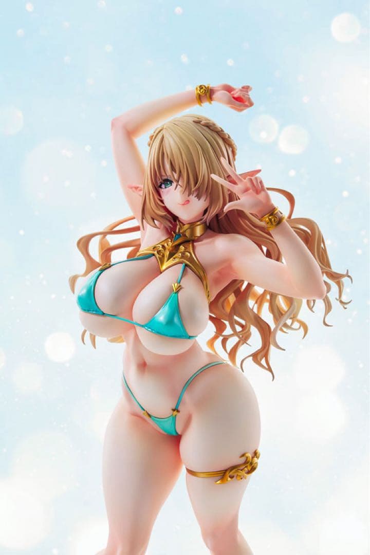 エルフ村 第8村人 セシル 沐浴着ver. 1/6 フィギュア　あみあみ特典付き