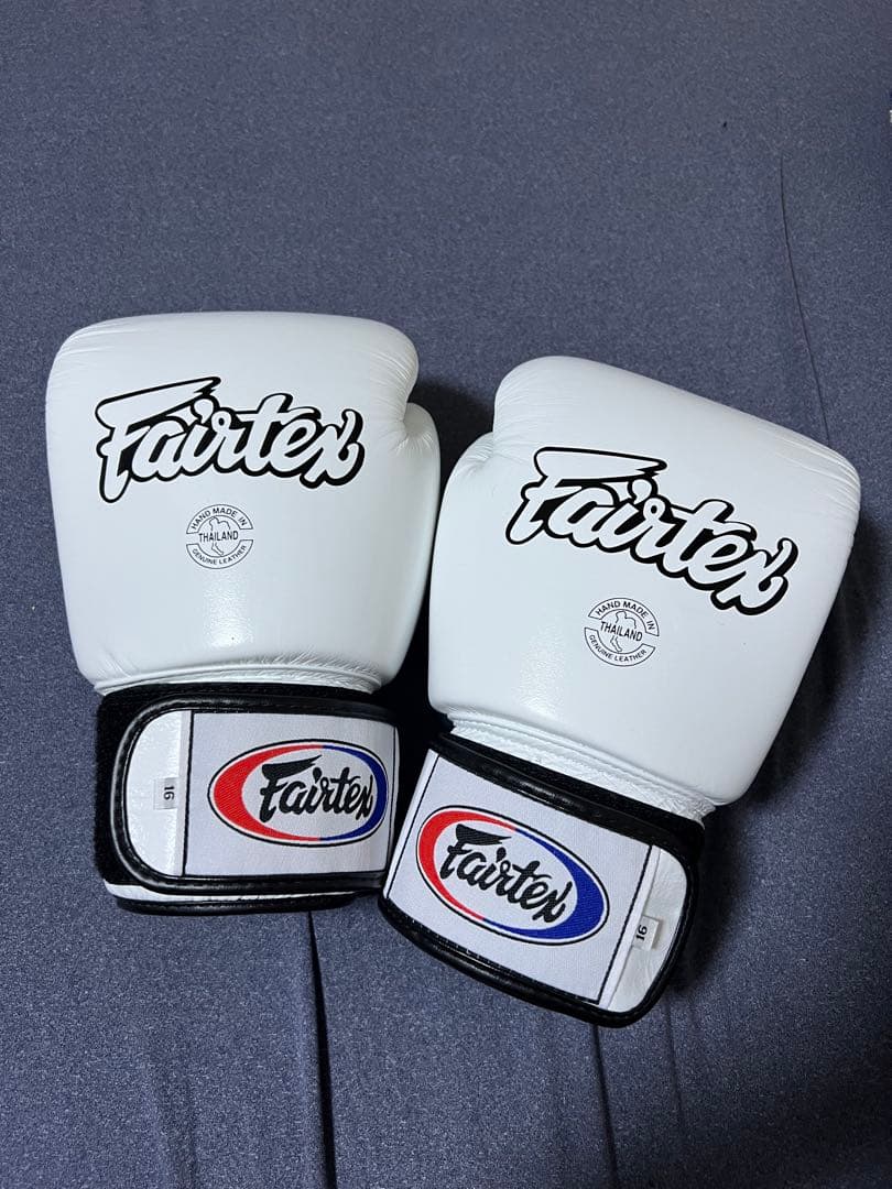 Fairtex ボクシンググローブ ホワイト