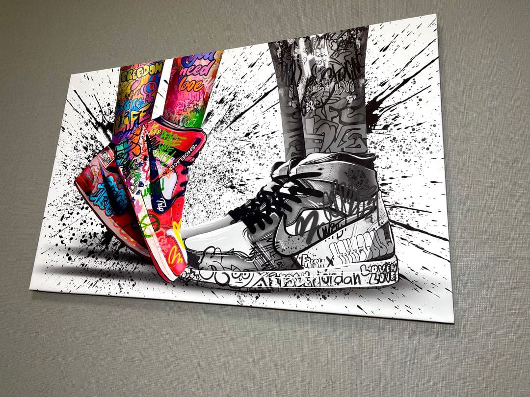 No.78超絶特大サイズ♡キャンバスアート　アートポスター　ジョーダン　NIKE