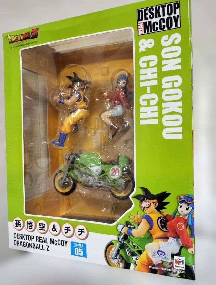 ドラゴンボール デスクトップリアルマッコイ 05 孫悟空&チチ