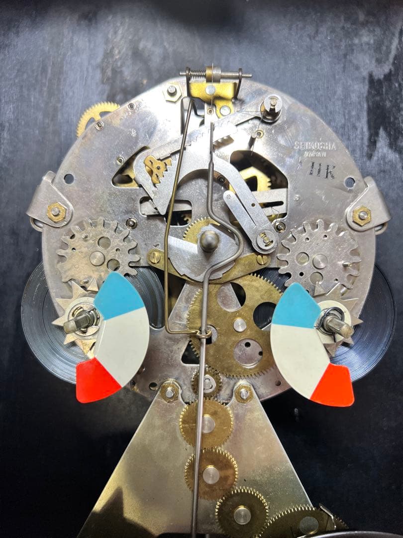 SEIKO精工30DAYゼンマイ掛け時計振り子時計柱時計ボンボン時計古時計稼働品