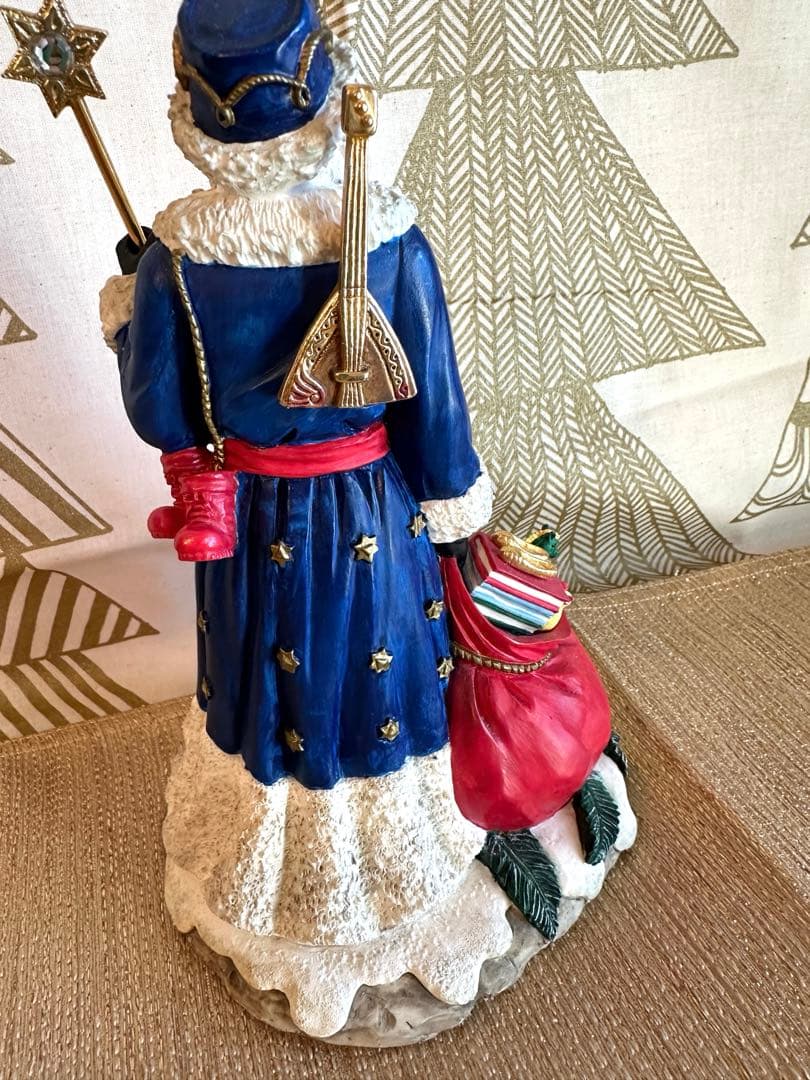 ハミルトンコレクション　陶器製サンタクロース