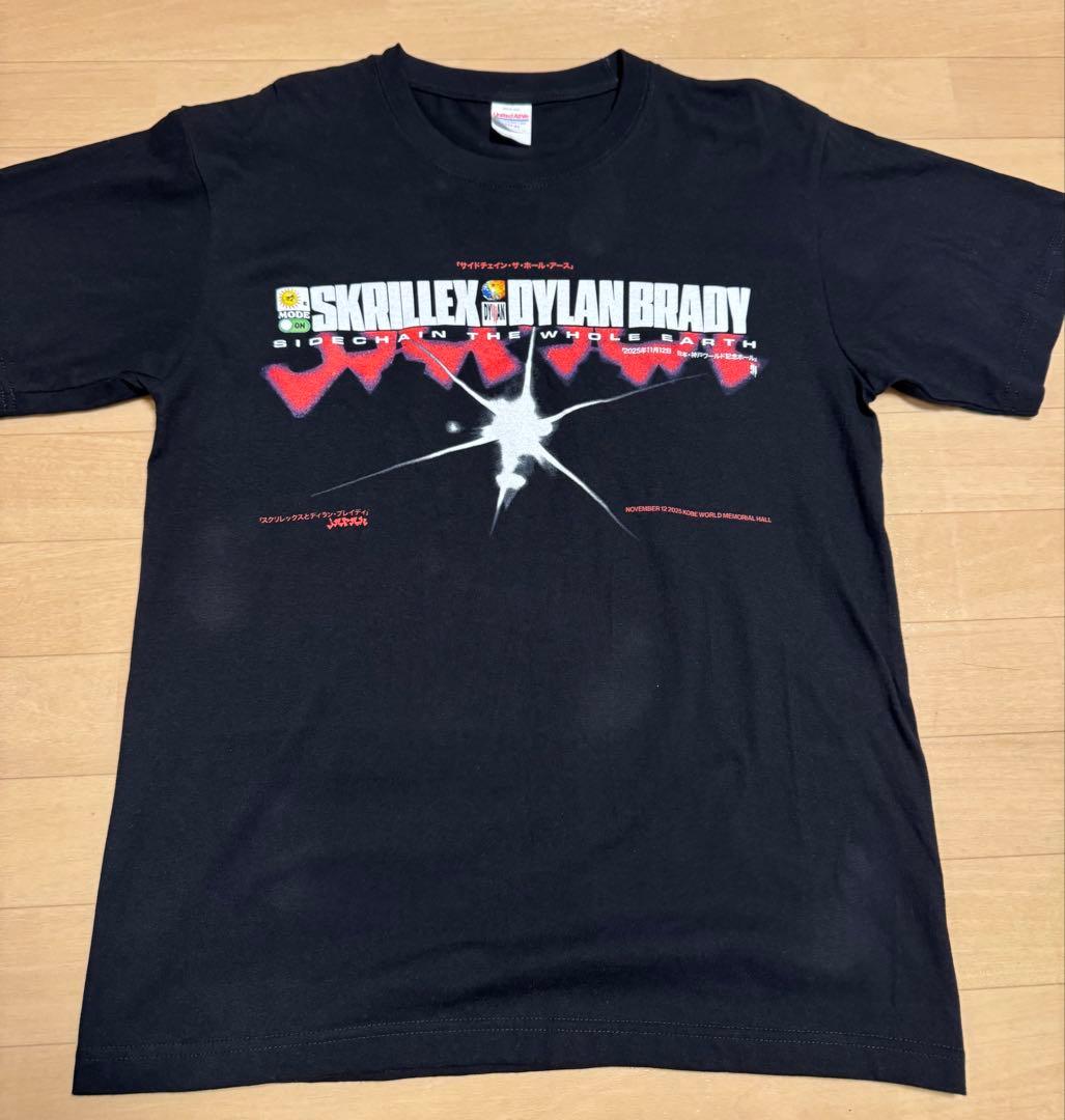 Skrillex x Dylan Brady Tシャツ　ブラック