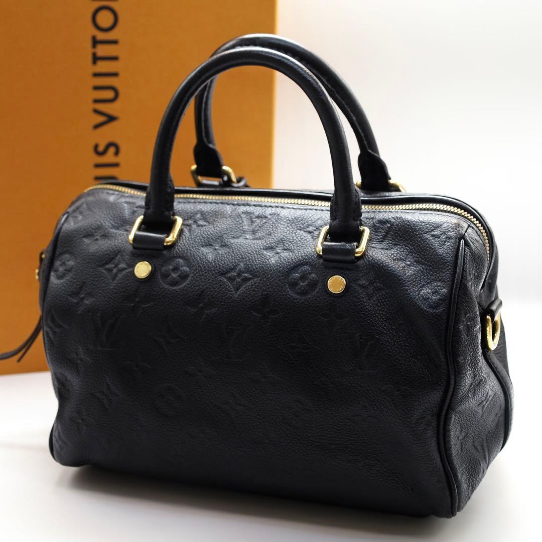 【美品❗✨】 ヴィトン モノグラム　アンプラント スピーディ25　バンドリエール