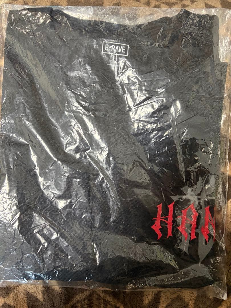 B-RAVE HANA ブラック Tシャツ Lサイズ