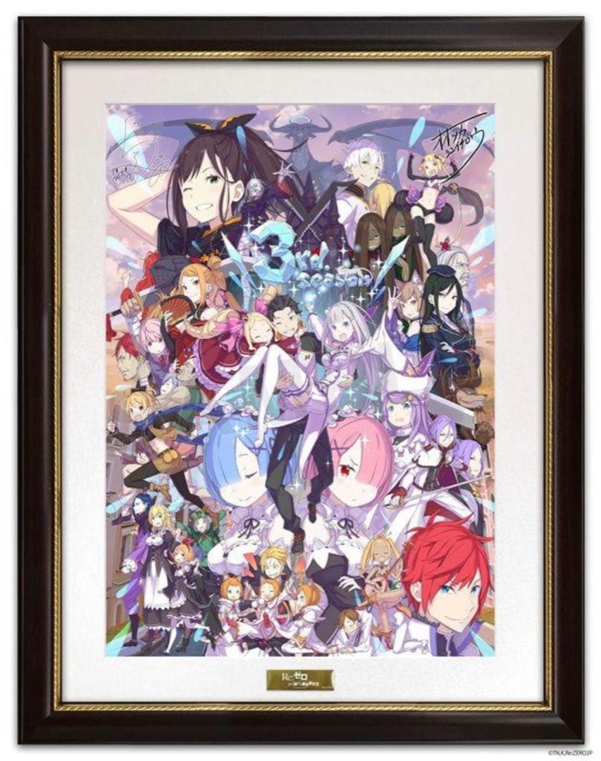 Re:ゼロから始める異世界生活 複製原画 3rd season記念イラストver