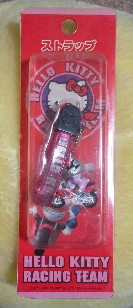 ハローキティ レーシングチーム ストラップ サンリオ ご当地キティ レア