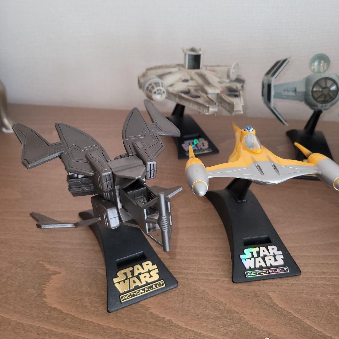 STAR WARS 宇宙船フィギュアセット 8機 ミニフィギュア12体