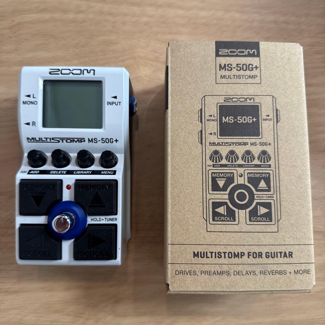 ZOOM MS-50G+ MULTISTOMP 箱あり