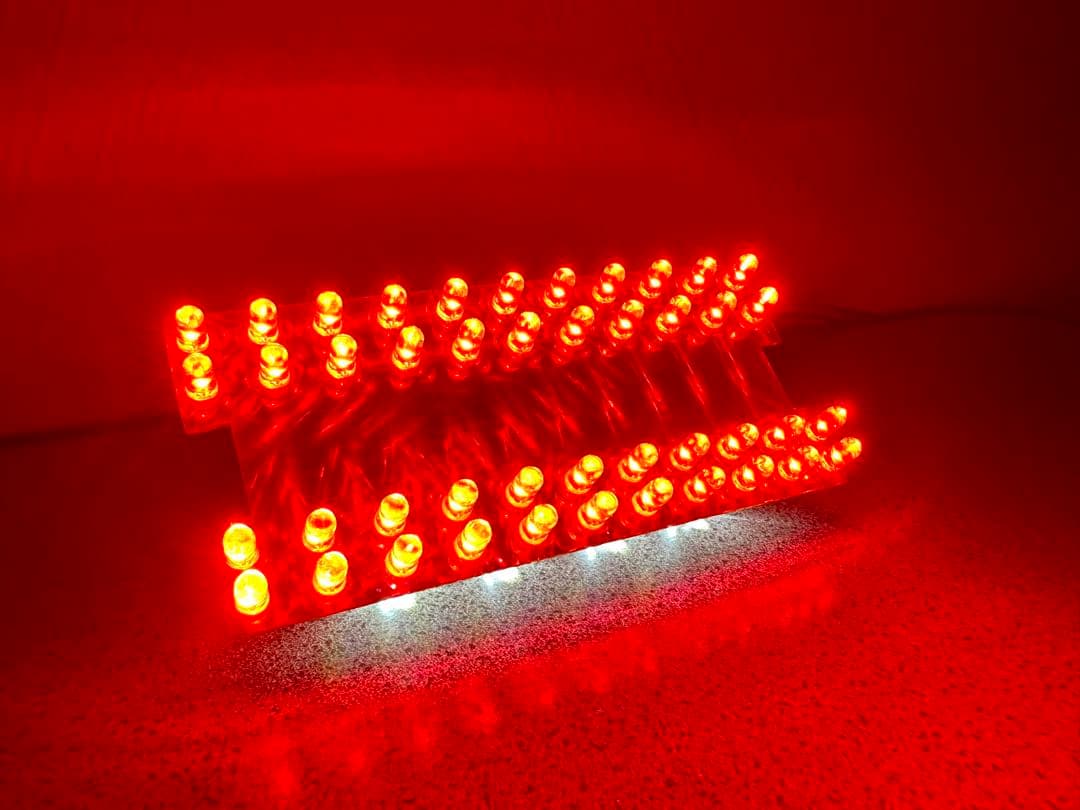 XJR400 XJR1200 4HM テールランプ LED 流星 流れる
