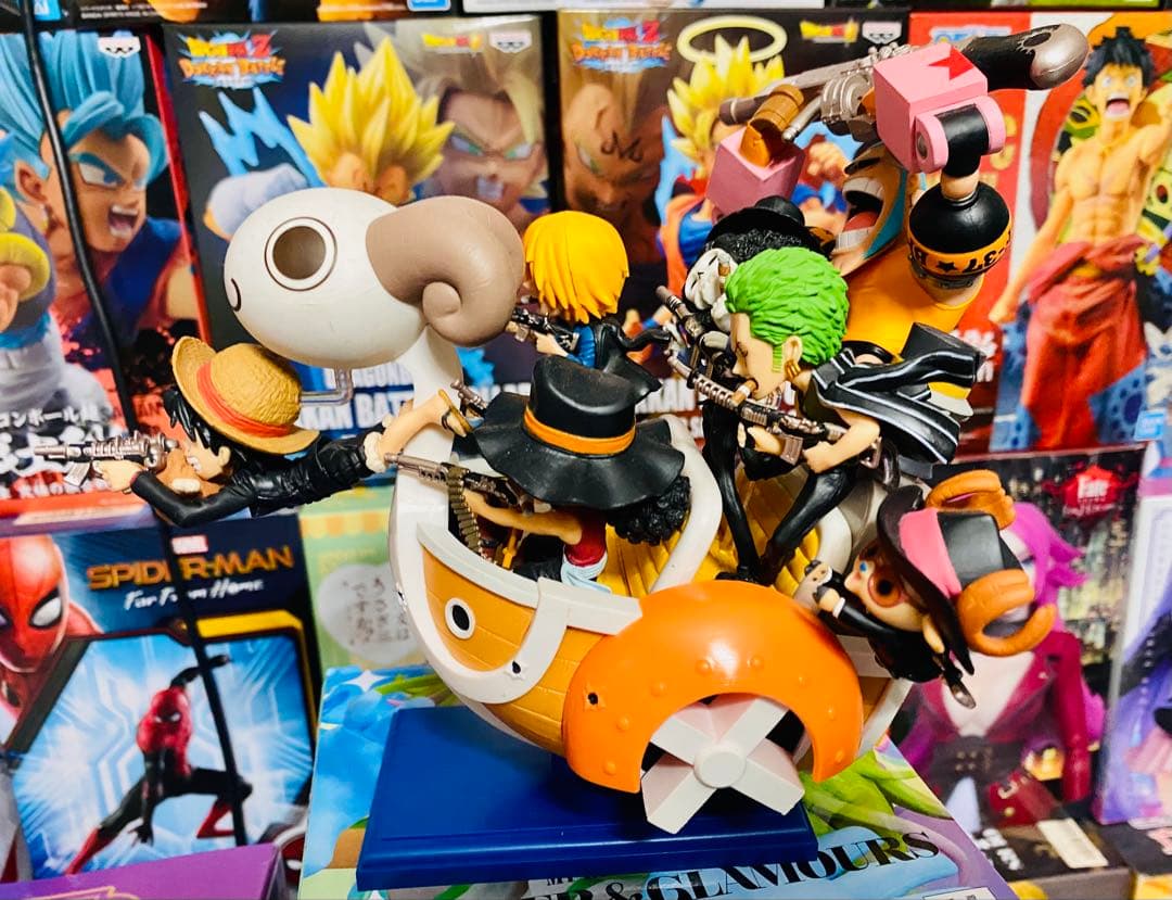 ワンピース　ワーコレ　ミニメリー号ATTACK　コンプリートセット WCF