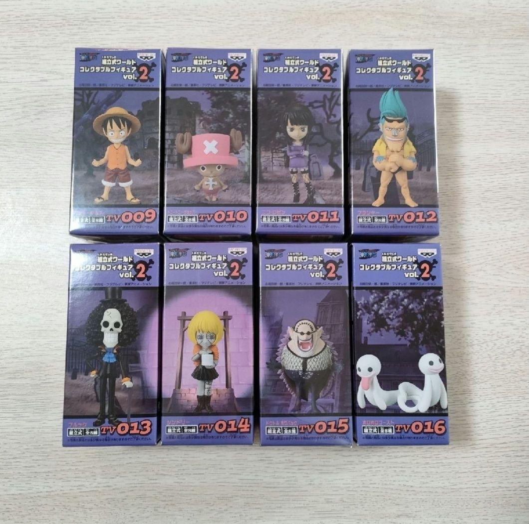 【未開封】vol.2, vol.3 ワンピース ワールドコレクタブルフィギュア