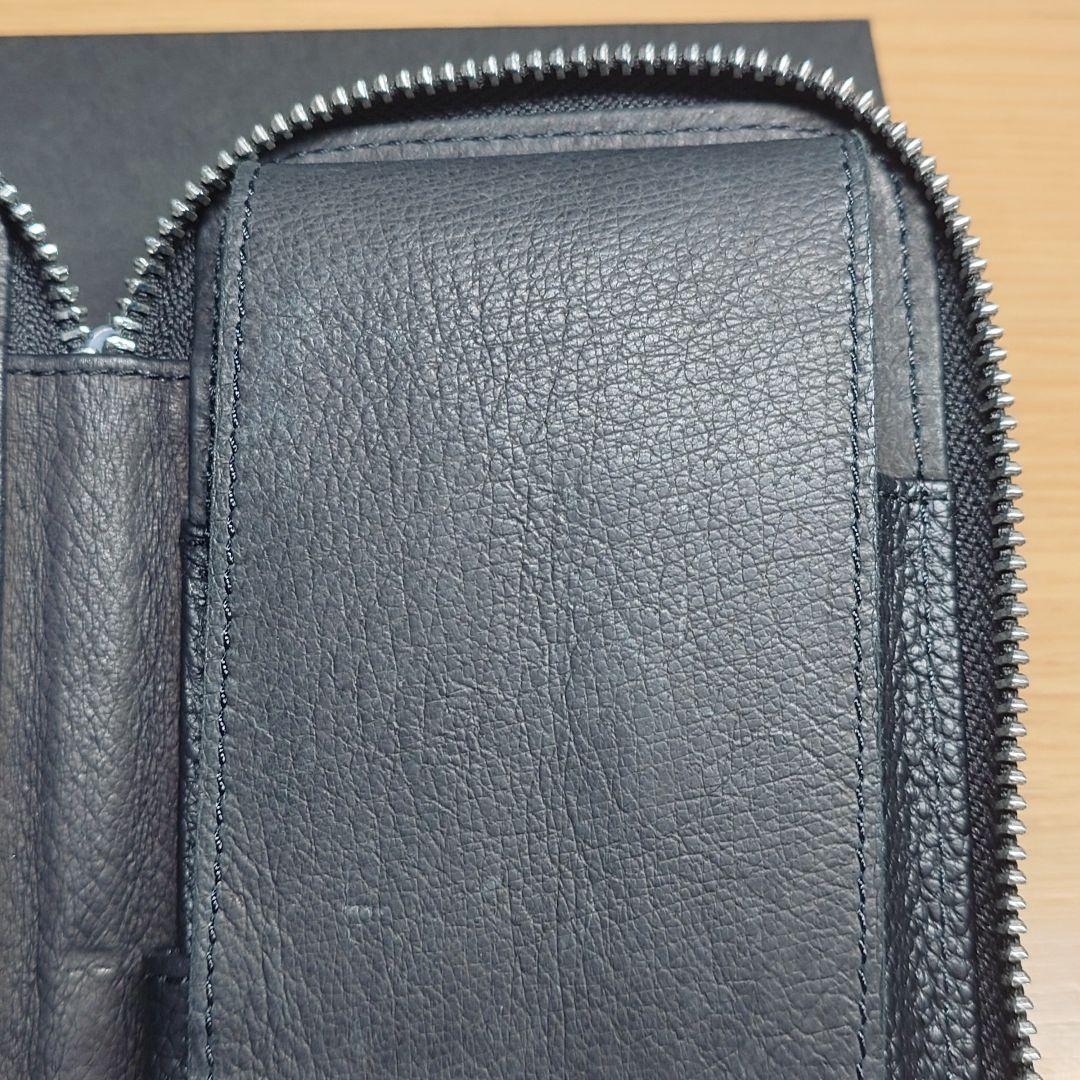 ラダイト　ラウンドジップペンケース　エッセンシャル　MAYA　ブラック