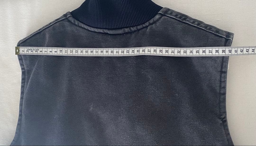 Mサイズ USA製 PTL スミクロ　Carhartt カーハート ダックベスト