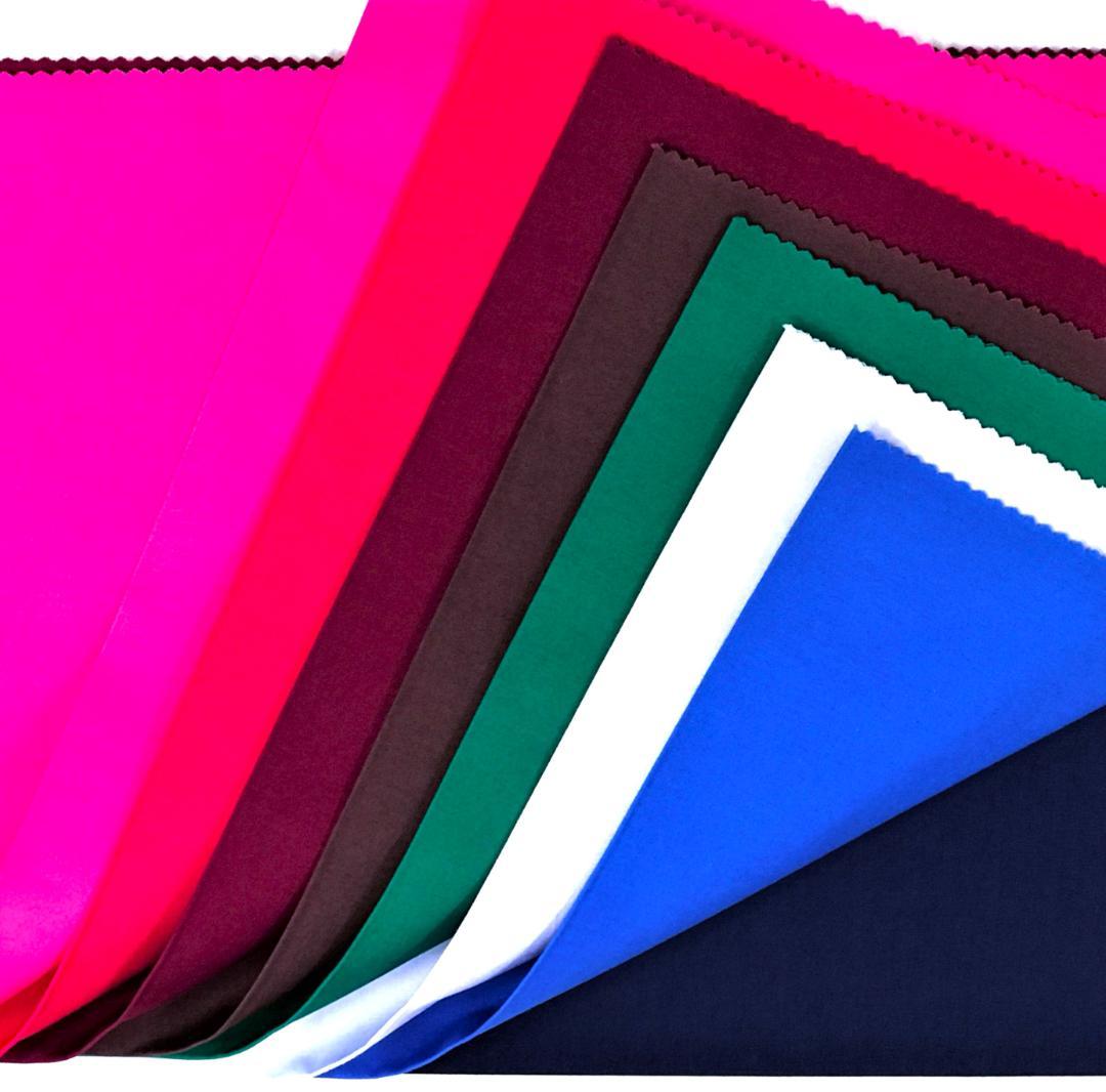 64色カラードレープ、パーソナルカラー診断用「新品」厚手綿ブロード高級生地使用